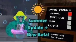 New Summer Cosmetics AND A New Beta Have Arrived! | Gorilla Tag