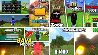 TOP 5 MODE FOR MCPE 1.21 || BEST MODS IN MINECRAFT POCKET EDITION