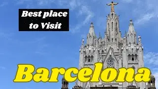 Tibidabo Barcelona 2024 Vlog (Hindi) | Travel Guide Barcelona | Spain, Barcelona ||Er Dhillon Rajan