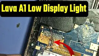 lava a1 display light ways || lava a1 display light jumper || lava a1 display white solution