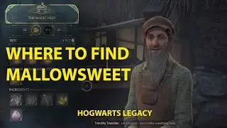 Where to find Mallowsweet: 3 different ways - Hogwarts Legacy gameplay. #gameplay #hogwartslegacy