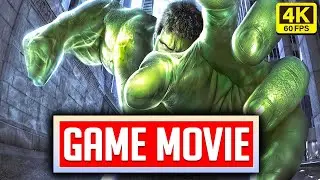 HULK 2003 - ALL CUTSCENES (Game Movie) [4K 60FPS]