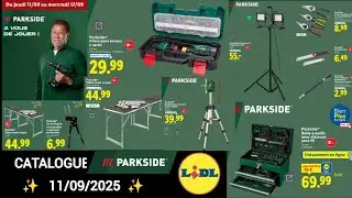 🌿 Catalogue Lidl Parkside Performance 2025  du 11/09 au 17/09 ✨ 