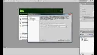 Defining a Site in Dreamweaver CS6