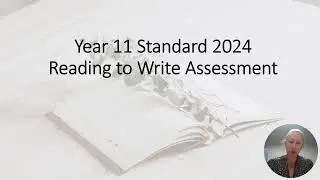 Year 11 English Standard Task 1 2024