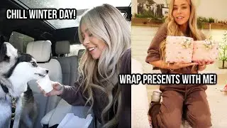 Chill day! Wrapping presents! vlogmas day 20!