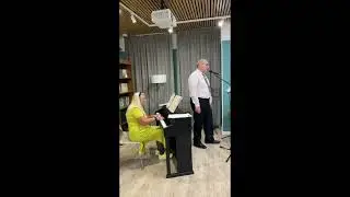 Я люблю тебя, жизнь! - Владимир Бескибалов, piano - Елена Леменкова.Таганский, Москва.22.05.23г