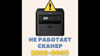 Ошибка сканера Е202 - 0002