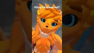VRChat Furry Stories - Pizza For Breakfast #shorts