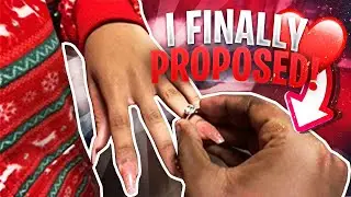 GIVING MY GIRLFRIEND A PROMISE RING!(SHE CRIED)❤️
