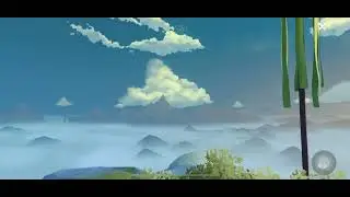 [Genshin] Scenery - Fontaine from the top of Liyue [Ambient]