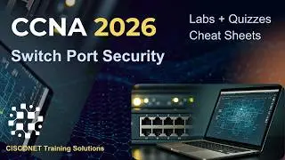 CCNA 200-301 | Network Security | Switch Port Security (MAC Filtering)