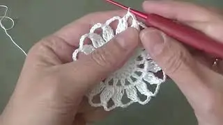 Скатерть " Красивая ". Часть 1.