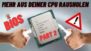 i7 13700k einfaches Overclocking und Undervolting im BIOS 🛑