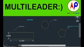 AutoCAD  #multileader  #Qleader #hindi mai