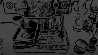 Breville Dual Boiler - Pulling a (long pre-infusion) shot