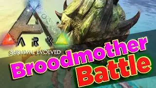 Ark: Survival Evolved Jurassic World Arena Broodmother Trex Battle Broodmother Boss Tame Guns Rifle