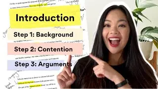How to write an essay introduction (plan with me!)