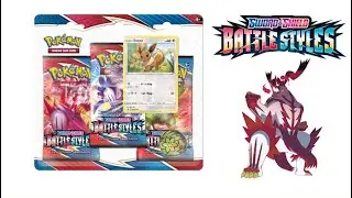 Pokémon TCG Battle Styles Blister Pack unboxing!