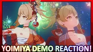 Yoimiya Character Demo Reaction! She's so Cute! | Genshin Impact