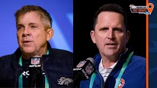 Head Coach Sean Payton and GM George Paton meet the media at the NFL Combine