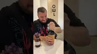 Холодный, фиолетовый Тайский молочный чай