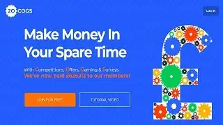 UK Only - Make Money in your Spare Time with 20Cogs