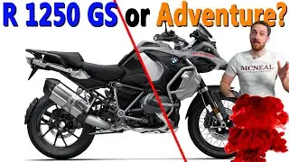 10 differences between BMW R 1250 GS and R 1250 GS Adventure