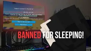 I Got Banned for Falling Asleep on Hypixel SkyBlock