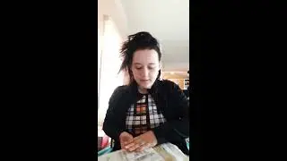 Unwrapping an amazon gift!