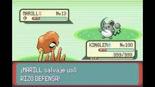 POKEMON EMERALD | KINGLER | BARRERA | BARRIER