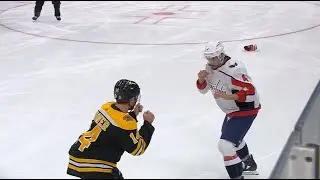 Chris Wagner Fights Brenden Dillon