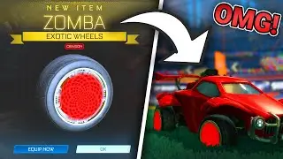 CRIMSON ZOMBAS IN THE ROCKET LEAGUE ITEM SHOP!