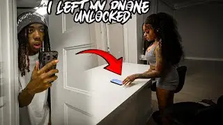 I LEFT MY PHONE UNLOCKED..she seen everything 💔 (loyalty prank)