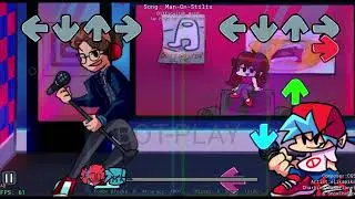Roblox Friday Night Funkin’ (Basically FNF) Vs CG5, Man On Stilts (Auto Play) (HARD)