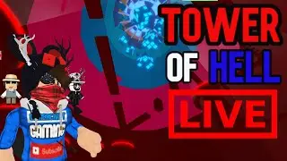 Roblox Tower Of Hell LIVE!!!!! (1v1ing Fans!!!)