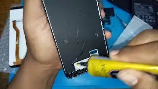 cara ganti Lcd Asus Zenfone max pro M1