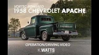 Vortec-Powered 1958 Chevrolet Apache - Operations / Driving Video