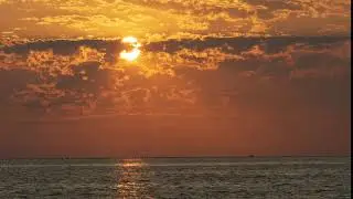 Закат на Чёрном море [TIMELAPSE 4K]