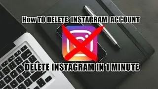 how to delete instagram account