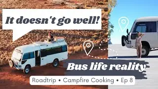 My GIRLFRIEND DRIVES THE BUS.. Free Camps - Broome to Exmouth #freecamping #Broome #exmouth #buslife