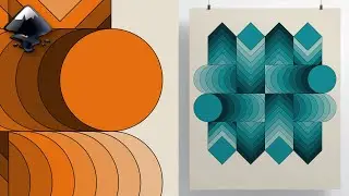 Draw this amazing Fuggoe artwork by Victor Vasarely ! Inkscape tutorial