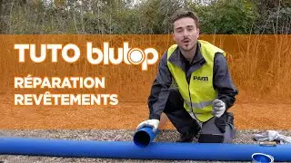 Blutop tutorial : How to repair pipe coating ? Saint-Gobain PAM