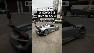 O NOVO 918 Spyder do BRASIL! 🤯