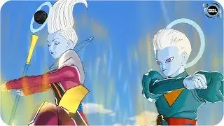 Whis and Dai-Shinkan Fusion: Ultimate Angel VS Beerus and Vegito Fusion - Xenoverse 2 mod