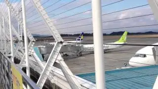 大晦日の鹿児島空港