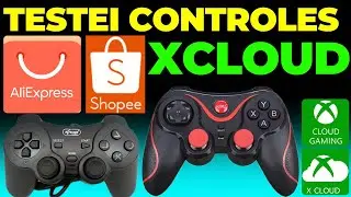 Testei o controle mais barato da internet no XCLOUD