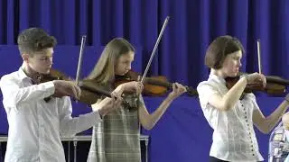 ДМШ им. М.П.Мусоргского. Ансамбль скрипачей