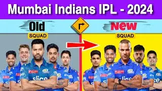 IPL 2024 MI NEW SQUAD || MUMBAI INDIANS FULL SQUAD IPL 2024 || MI Retained Players 2024
