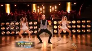 DWTS S20 Week 8: Riker Lynch & Allison Holker - JAZZ ( Trio dance )